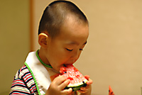先にデザートか?