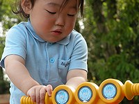 男の子は車好き
